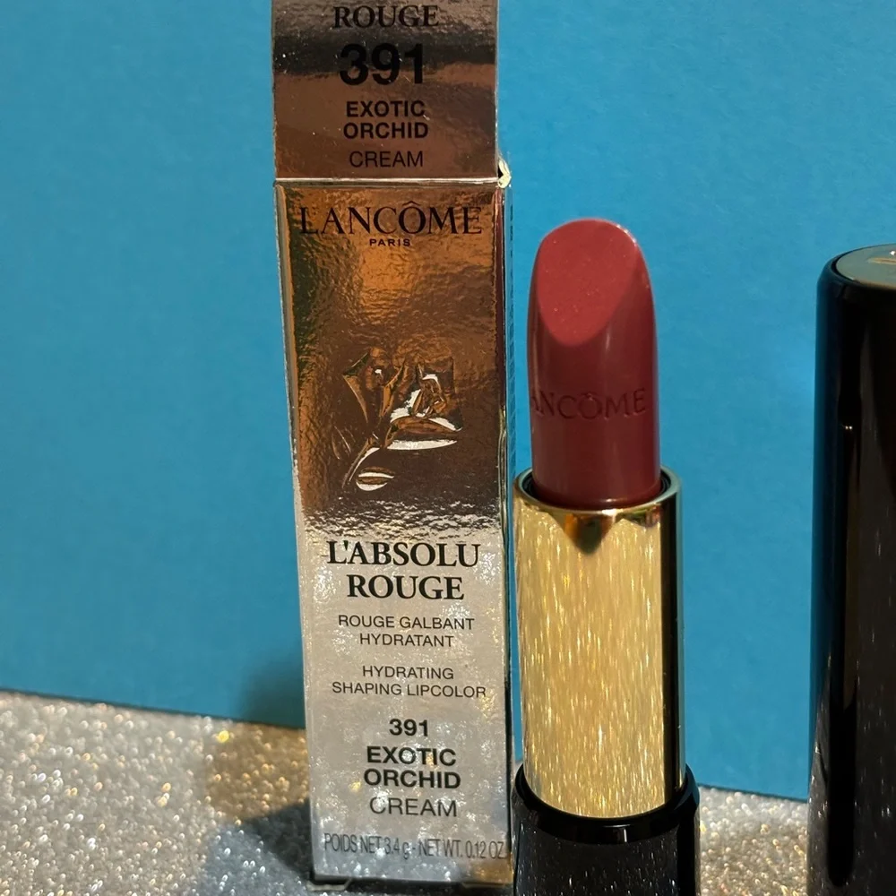 BNIB! Lancome L’Absolu Rouge Lipcolor in EXOTIC ORCHID Cream 391 💄
